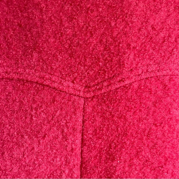 Vintage 1950s long wool and mohair blend coat size small - Picture 14 of 16